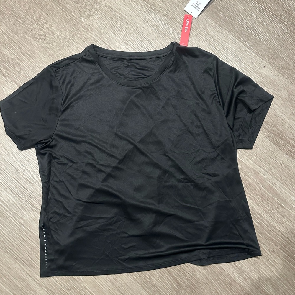 NWT black workout tee